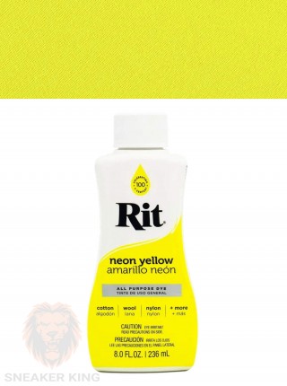 Барвник для натуральних тканин RIT All-Purpose Dye Neon Yellow (жовтий неоновий), 236 мл